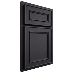 Shiloh Cabinetry Partial Overlay Dalton White Oak Rift Cut Harbor Door