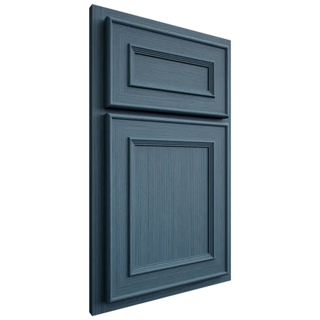 Shiloh Cabinetry Partial Overlay Dalton White Oak Rift Cut Hudson Door