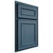 Shiloh Cabinetry Partial Overlay Dalton White Oak Rift Cut Hudson Door