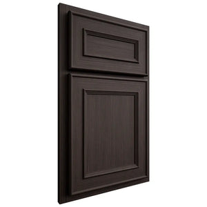 Shiloh Cabinetry Partial Overlay Dalton White Oak Rift Cut Morel Door