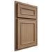 Shiloh Cabinetry Partial Overlay Dalton White Oak Rift Cut Natural Door