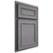 Shiloh Cabinetry Partial Overlay Dalton White Oak Rift Cut Sterling Door
