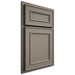 Shiloh Cabinetry Partial Overlay Dalton White Oak Rift Cut Thyme Door