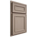 Shiloh Cabinetry Partial Overlay Dalton White Oak Rift Cut Whitewash Door