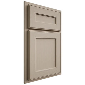 Shiloh Cabinetry Partial Overlay Essex Maple Plain Cut Pebble Door