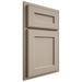 Shiloh Cabinetry Partial Overlay Essex Maple Plain Cut Pebble Door