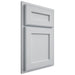 Shiloh Cabinetry Partial Overlay Essex Paintable Niebla Azul Door