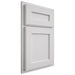 Shiloh Cabinetry Partial Overlay Essex Paintable Polar Door