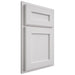 Shiloh Cabinetry Partial Overlay Essex Paintable Pure White Door