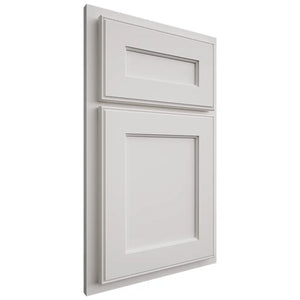 Shiloh Cabinetry Partial Overlay Essex Paintable Soft White Door