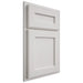 Shiloh Cabinetry Partial Overlay Essex Paintable Soft White Door