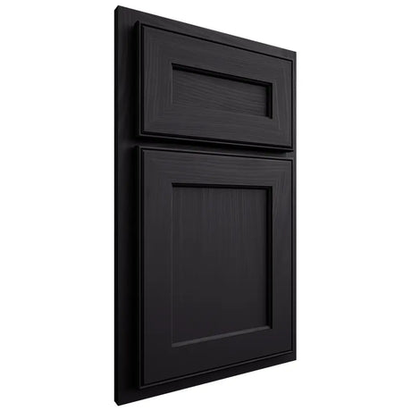 Shiloh Cabinetry Partial Overlay Essex Poplar Plain Cut Harbor Door