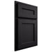 Shiloh Cabinetry Partial Overlay Essex Poplar Plain Cut Harbor Door