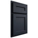Shiloh Cabinetry Partial Overlay Essex Poplar Plain Cut Hudson Door