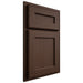 Shiloh Cabinetry Partial Overlay Essex White Oak Plain Cut Braun Door