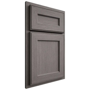 Shiloh Cabinetry Partial Overlay Essex White Oak Plain Cut Flagstone Door