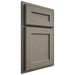 Shiloh Cabinetry Partial Overlay Essex White Oak Plain Cut Thyme Door