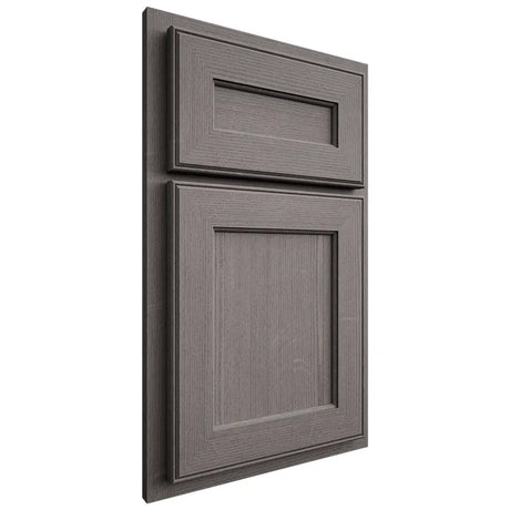 Shiloh Cabinetry Partial Overlay Essex White Oak Quarter Sawn Flagstone Door