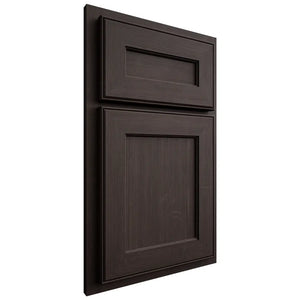 Shiloh Cabinetry Partial Overlay Essex White Oak Quarter Sawn Morel Door