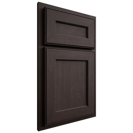 Shiloh Cabinetry Partial Overlay Essex White Oak Quarter Sawn Morel Door