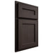 Shiloh Cabinetry Partial Overlay Essex White Oak Quarter Sawn Morel Door