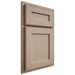 Shiloh Cabinetry Partial Overlay Essex White Oak Quarter Sawn Straw Door