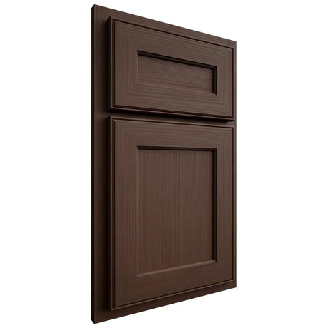 Shiloh Cabinetry Partial Overlay Essex White Oak Rift Cut Braun Door