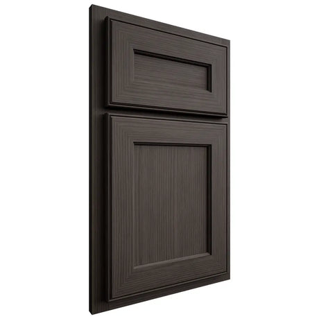 Shiloh Cabinetry Partial Overlay Essex White Oak Rift Cut Creekside Door