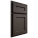 Shiloh Cabinetry Partial Overlay Essex White Oak Rift Cut Creekside Door