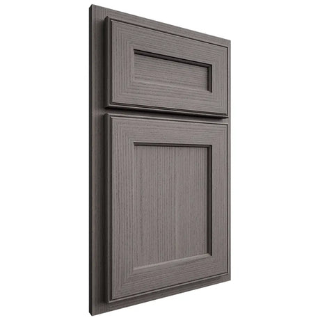 Shiloh Cabinetry Partial Overlay Essex White Oak Rift Cut Flagstone Door