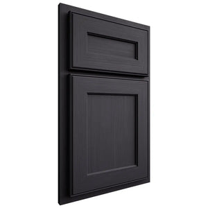 Shiloh Cabinetry Partial Overlay Essex White Oak Rift Cut Harbor Door