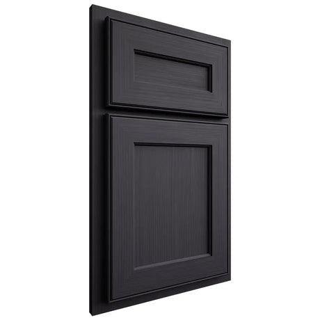 Shiloh Cabinetry Partial Overlay Essex White Oak Rift Cut Harbor Door