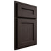 Shiloh Cabinetry Partial Overlay Essex White Oak Rift Cut Morel Door