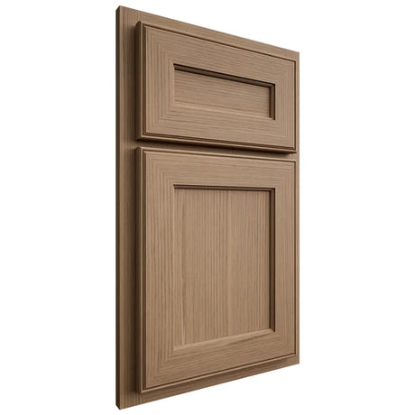 Shiloh Cabinetry Partial Overlay Essex White Oak Rift Cut Natural Door