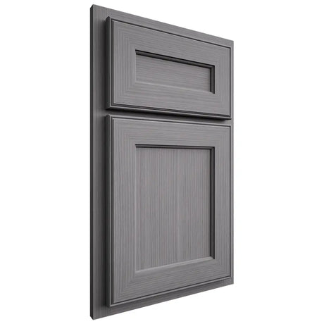 Shiloh Cabinetry Partial Overlay Essex White Oak Rift Cut Sterling Door