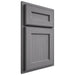 Shiloh Cabinetry Partial Overlay Essex White Oak Rift Cut Sterling Door
