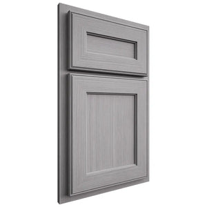 Shiloh Cabinetry Partial Overlay Essex White Oak Rift Cut Stratus Door