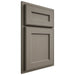 Shiloh Cabinetry Partial Overlay Essex White Oak Rift Cut Thyme Door