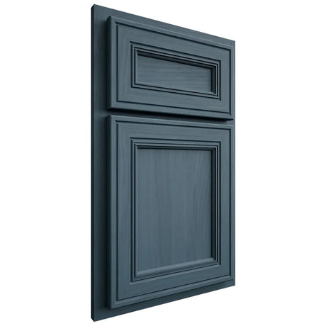 Shiloh Cabinetry Partial Overlay Glenbrook Hickory Plain Cut Hudson Door