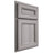 Shiloh Cabinetry Partial Overlay Glenbrook Hickory Plain Cut Stratus Door