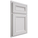 Shiloh Cabinetry Partial Overlay Glenbrook Paintable Pure White Door