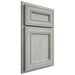 Shiloh Cabinetry Partial Overlay Glenbrook Poplar Plain Cut Stratus Door