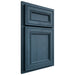 Shiloh Cabinetry Partial Overlay Glenbrook Red Oak Plain Cut Hudson Door