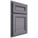 Shiloh Cabinetry Partial Overlay Glenbrook White Oak Plain Cut Cadet Door