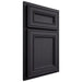 Shiloh Cabinetry Partial Overlay Glenbrook White Oak Plain Cut Harbor Door