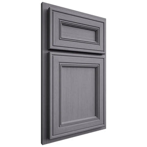 Shiloh Cabinetry Partial Overlay Glenbrook White Oak Rift Cut Cadet Door