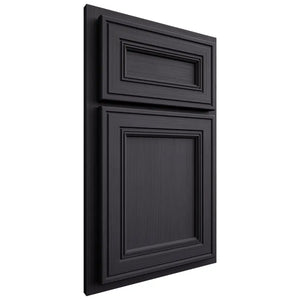 Shiloh Cabinetry Partial Overlay Glenbrook White Oak Rift Cut Harbor Door