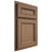 Shiloh Cabinetry Partial Overlay Glenbrook White Oak Rift Cut Medium Door