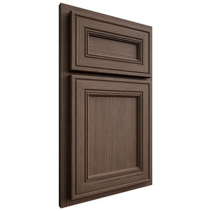 Shiloh Cabinetry Partial Overlay Glenbrook White Oak Rift Cut Mineral Door
