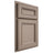 Shiloh Cabinetry Partial Overlay Glenbrook White Oak Rift Cut Whitewash Door